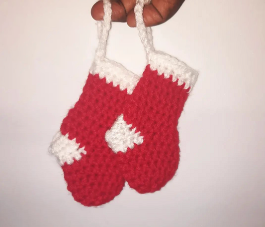 Crochet Christmas Stocking Ornament