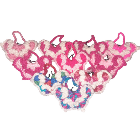 Crochet Mystery Butterfly Charm